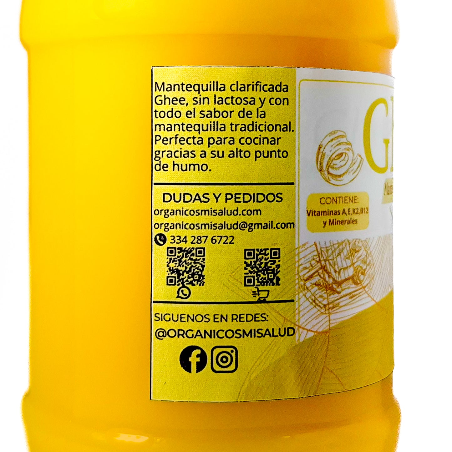 Ghee – Mantequilla clarificada
